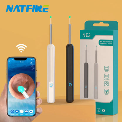 Nettoyant Oreille Otoscope,  Camera Oreille D'élimination Du Cérumen  |  EarexPro™