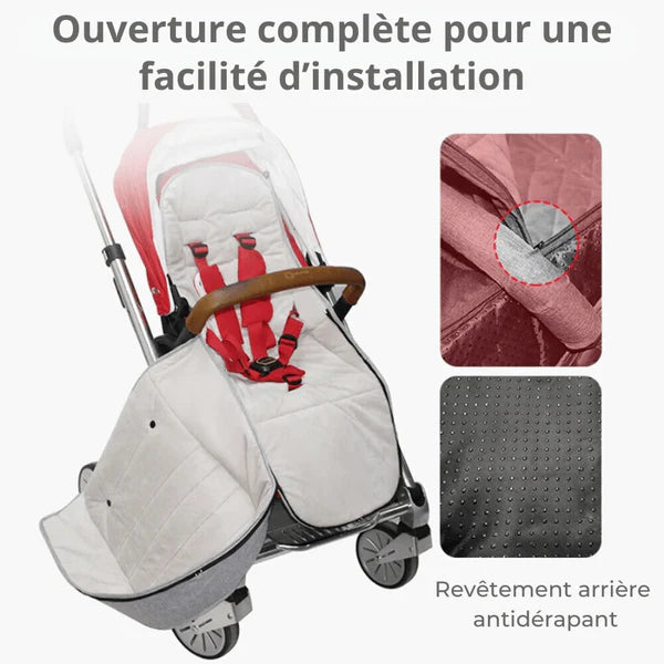 CHANCELIÈRE D'HIVER CHAUDE ET CONFORTABLE POUR POUSSETTE | CosyBaby™